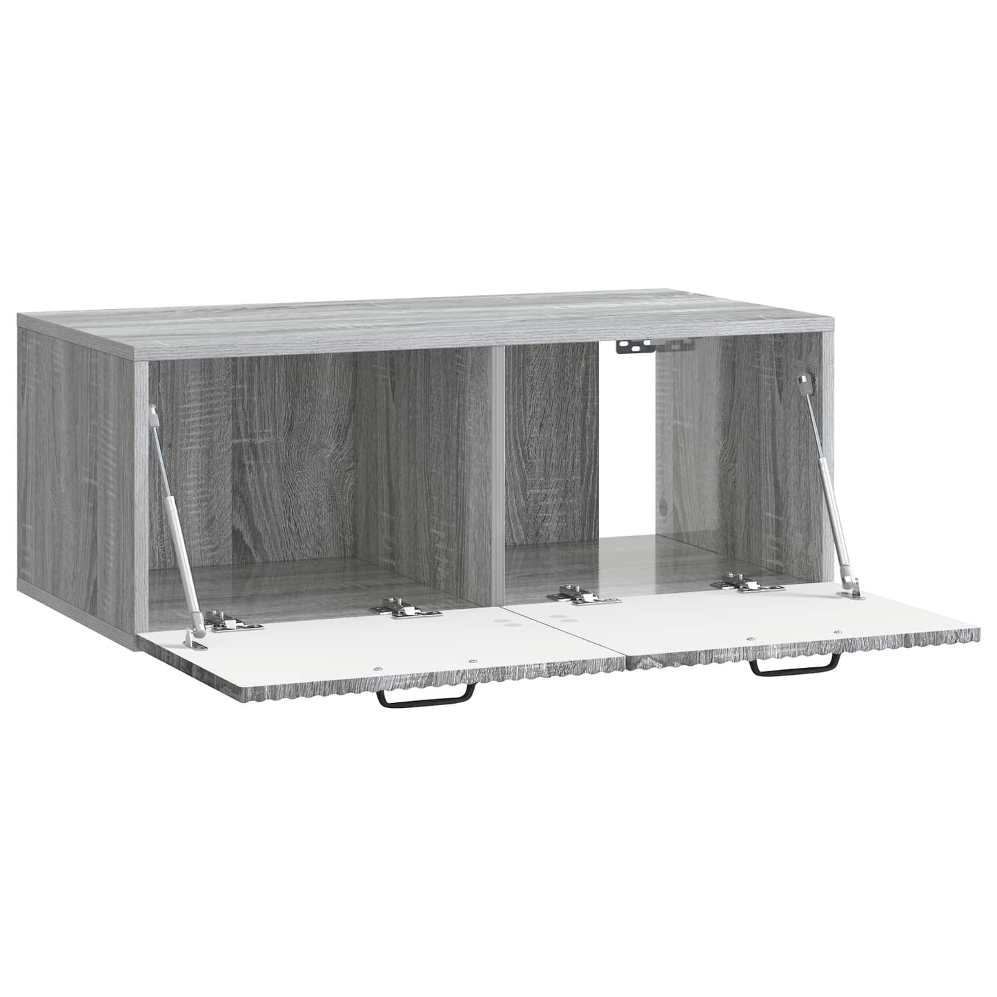 vidaXL Wall-Mounted TV Cabinet Grey Sonoma 78.5 x 41 x 30 cm 5