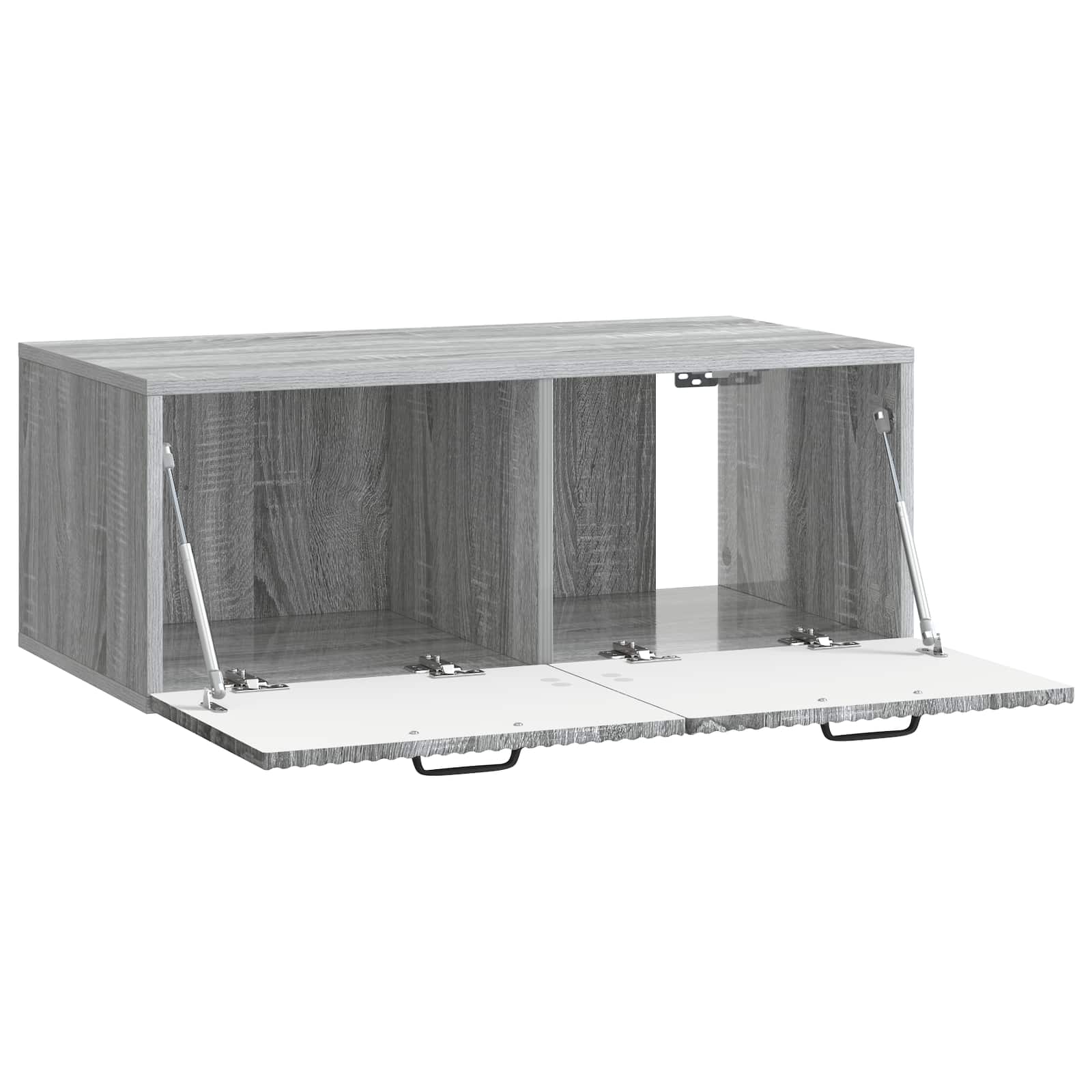 vidaXL Wall-Mounted TV Cabinet Grey Sonoma 78.5 x 41 x 30 cm 5