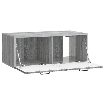 vidaXL Wall-Mounted TV Cabinet Grey Sonoma 78.5 x 41 x 30 cm 5