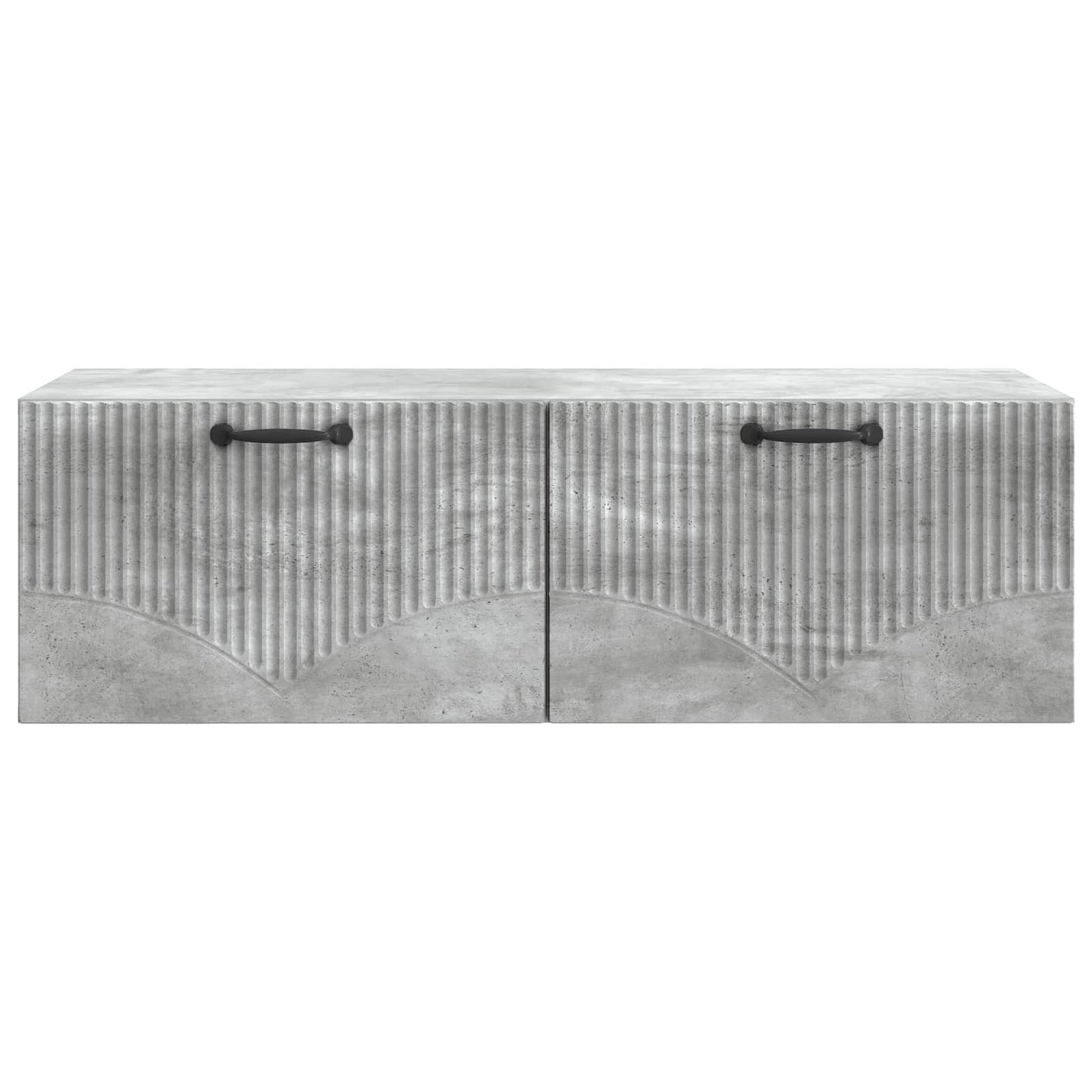 vidaXL Wall-Mounted TV Cabinet Concrete Grey 98 x 41 x 30 cm 6