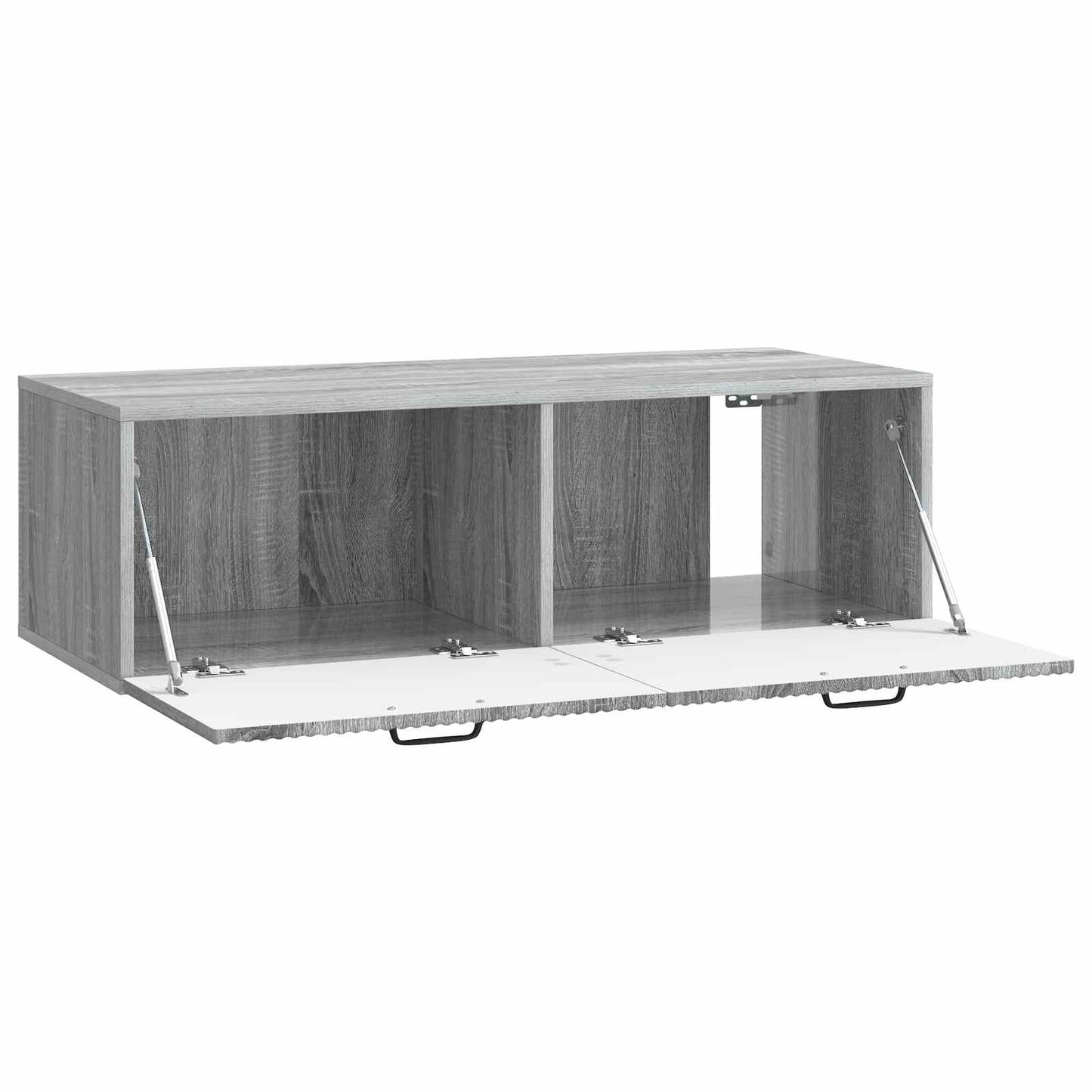 vidaXL Wall-Mounted TV Cabinet Grey Sonoma 98 x 41 x 30 cm 5