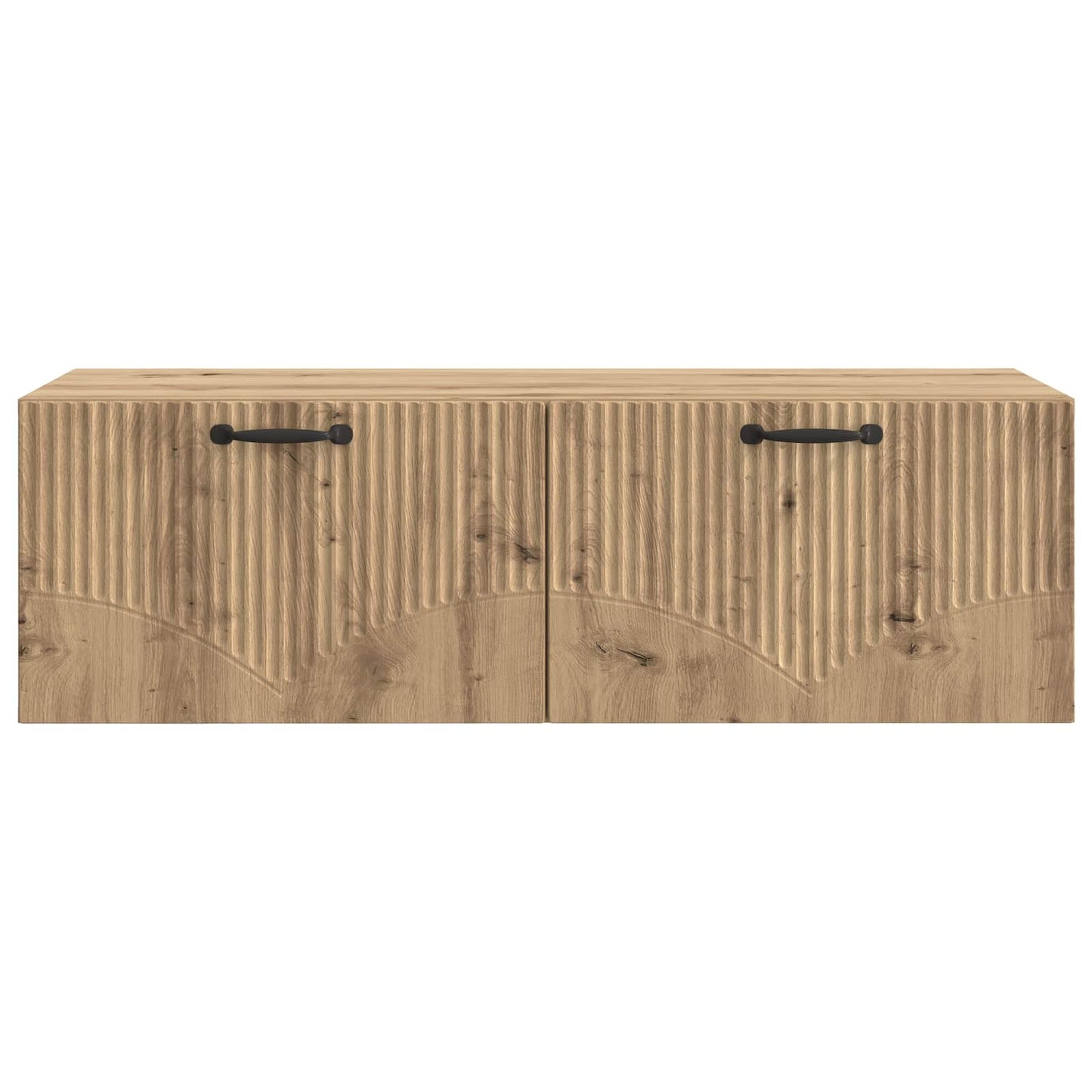 vidaXL Wall-Mounted TV Cabinet 98 x 41 x 30 cm Artisan Oak 6