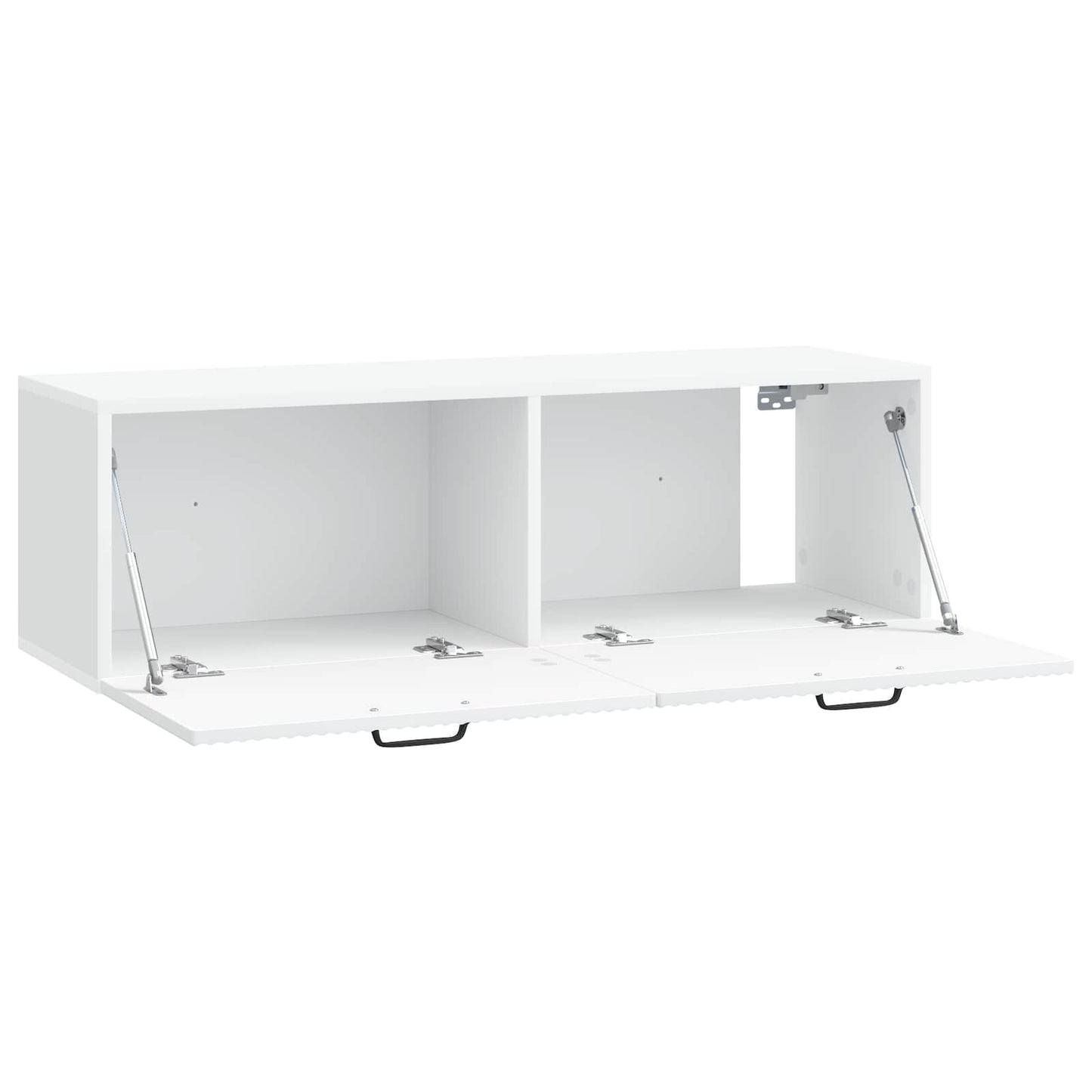 vidaXL Wall-Mounted TV Cabinet White 98 x 31 x 30 cm Engineered Wood 5