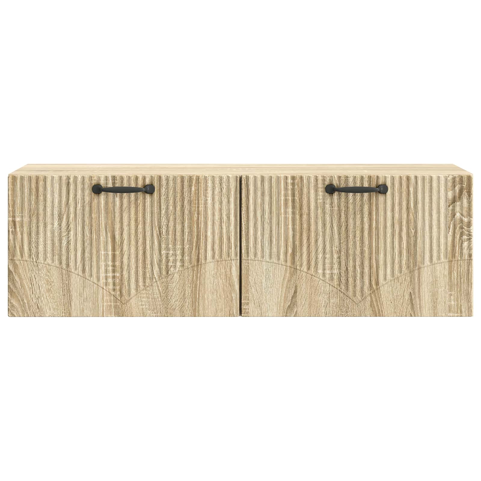 vidaXL Wall-Mounted TV Cabinet Sonoma Oak 98 x 31 x 30 cm 6