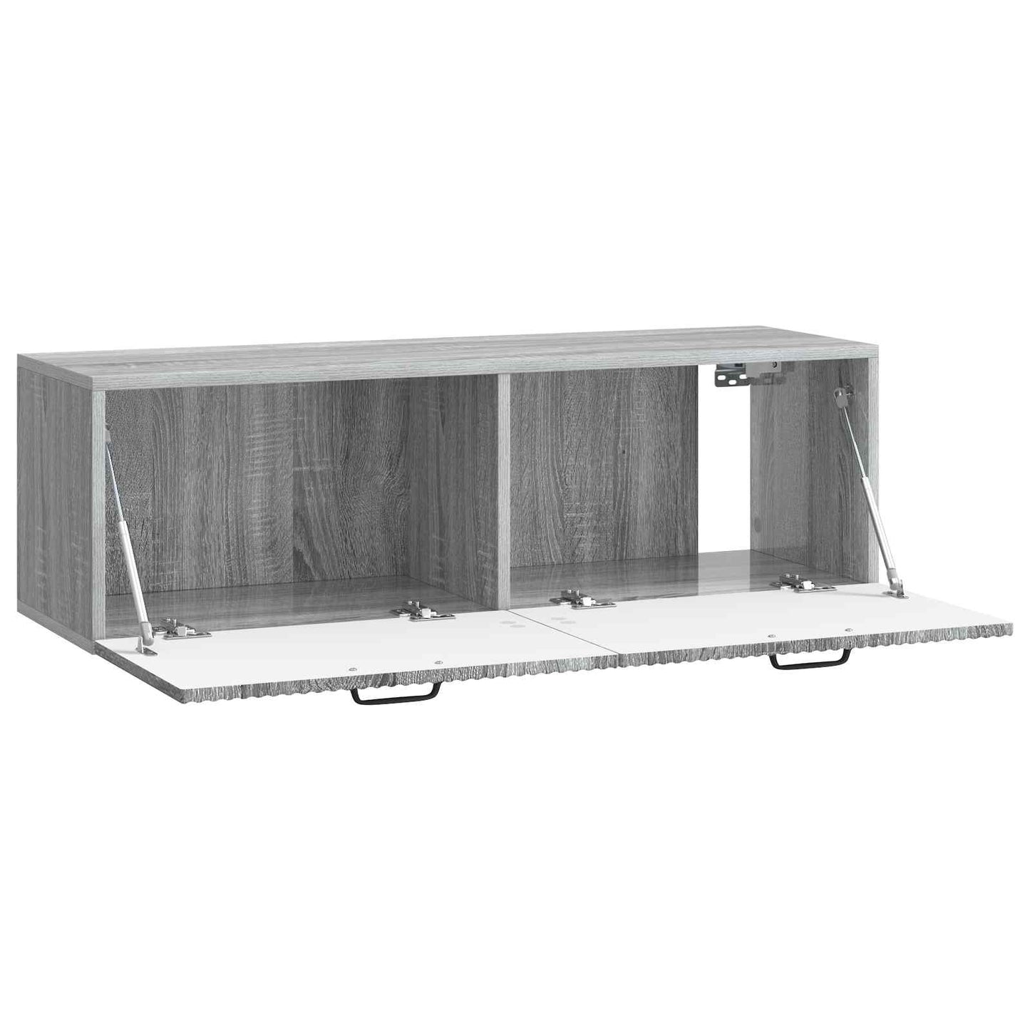 vidaXL Wall-Mounted TV Cabinet Grey Sonoma 98 x 31 x 30 cm 5