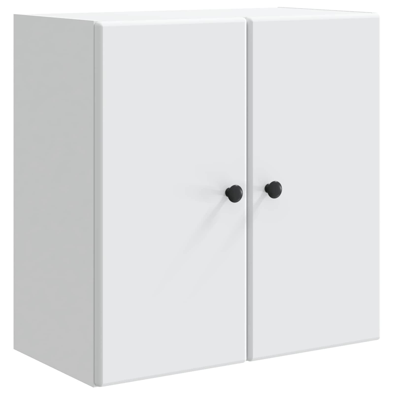 vidaXL Wall-Mounted Cabinet White 59 x 31 x 60 cm Engineered Wood 2