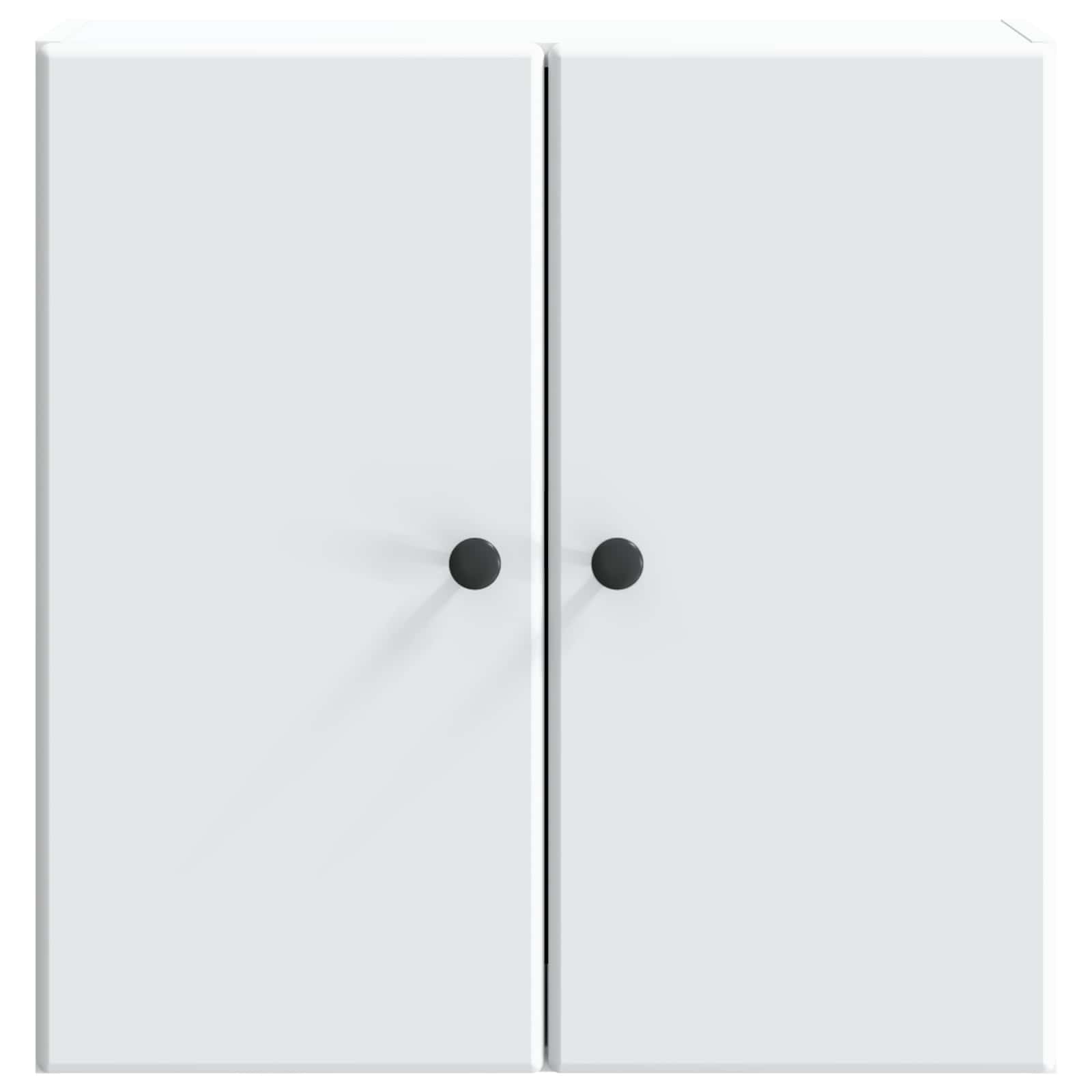 vidaXL Wall-Mounted Cabinet White 59 x 31 x 60 cm Engineered Wood 4