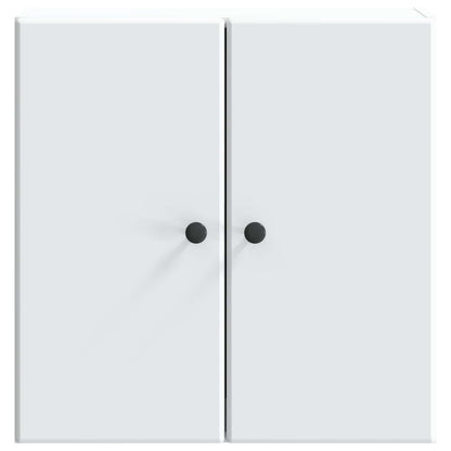 vidaXL Wall-Mounted Cabinet White 59 x 31 x 60 cm Engineered Wood 4