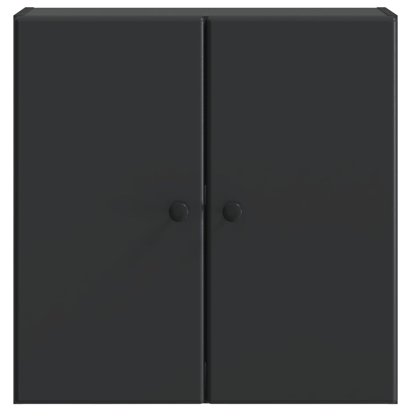 vidaXL Wall-Mounted Cabinet 59 x 31 x 60 cm Engineered Wood Black 4