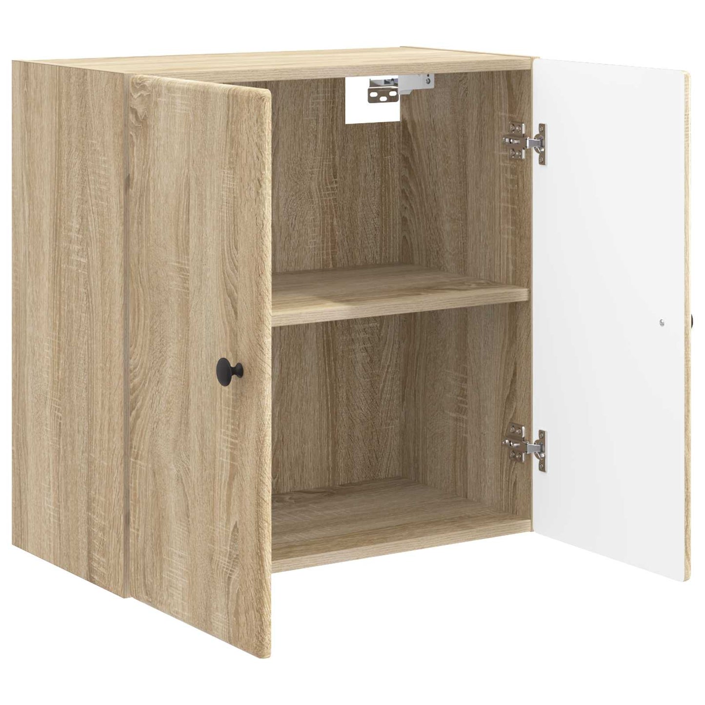 vidaXL Wall-Mounted Cabinet 59 x 31 x 60 cm Engineered Wood Sonoma Oak 3