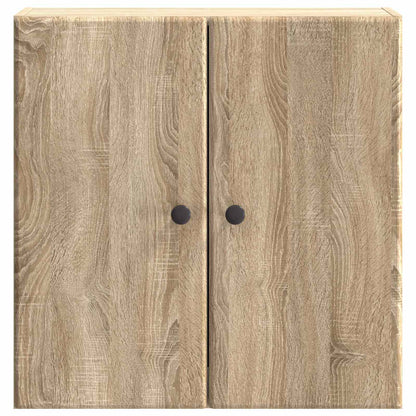 vidaXL Wall-Mounted Cabinet 59 x 31 x 60 cm Engineered Wood Sonoma Oak 4