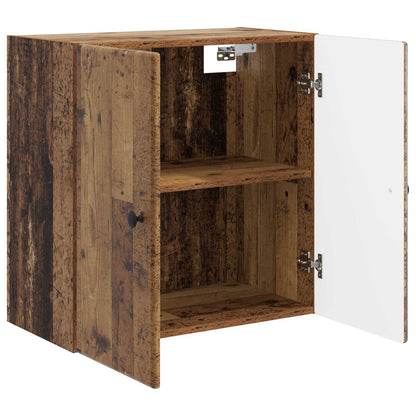 vidaXL Wall-Mounted Cabinet 59 x 31 x 60 cm Engineered Wood Old Wood 3