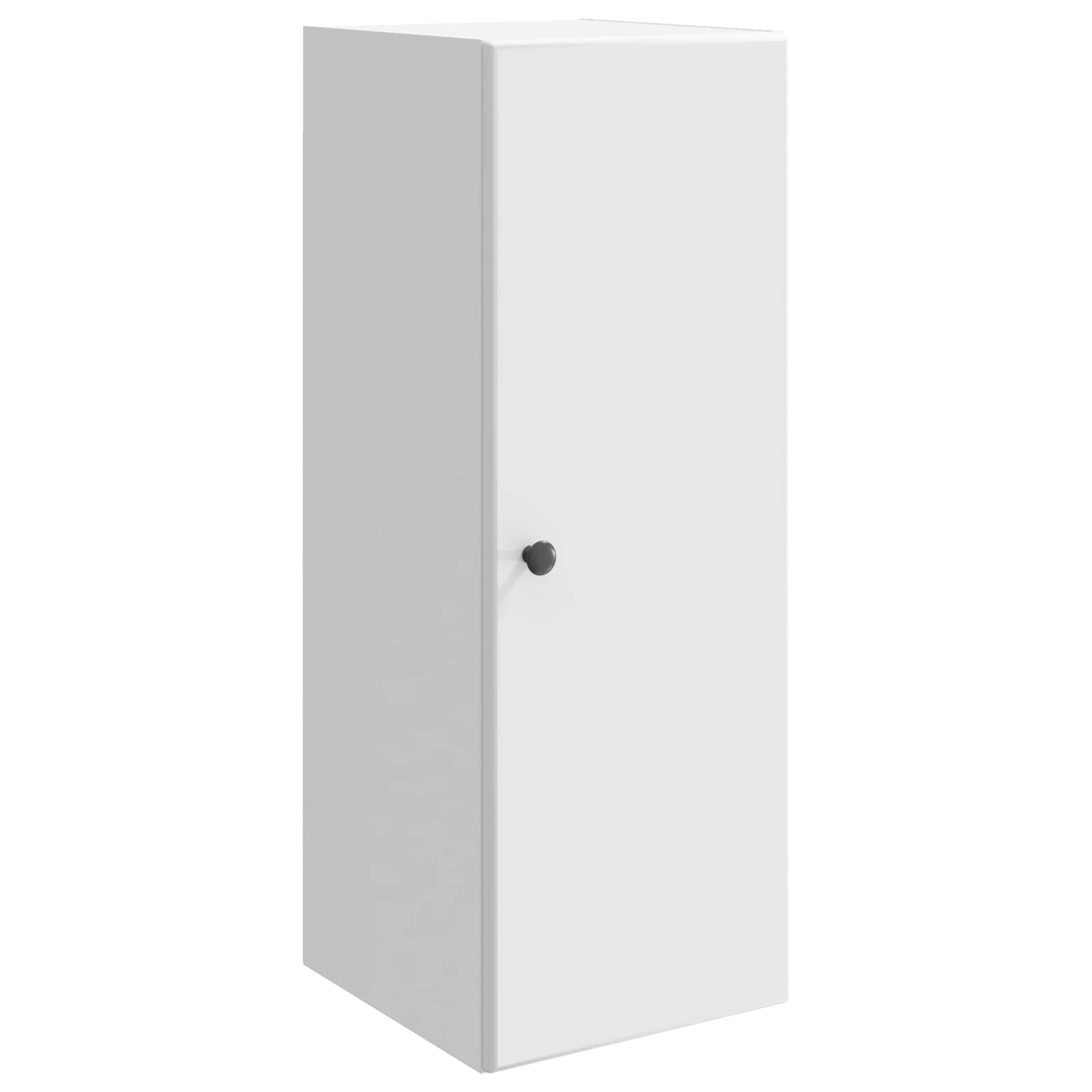 vidaXL Wall-Mounted Cabinet White 33 x 34.5 x 90 cm Engineered Wood 2
