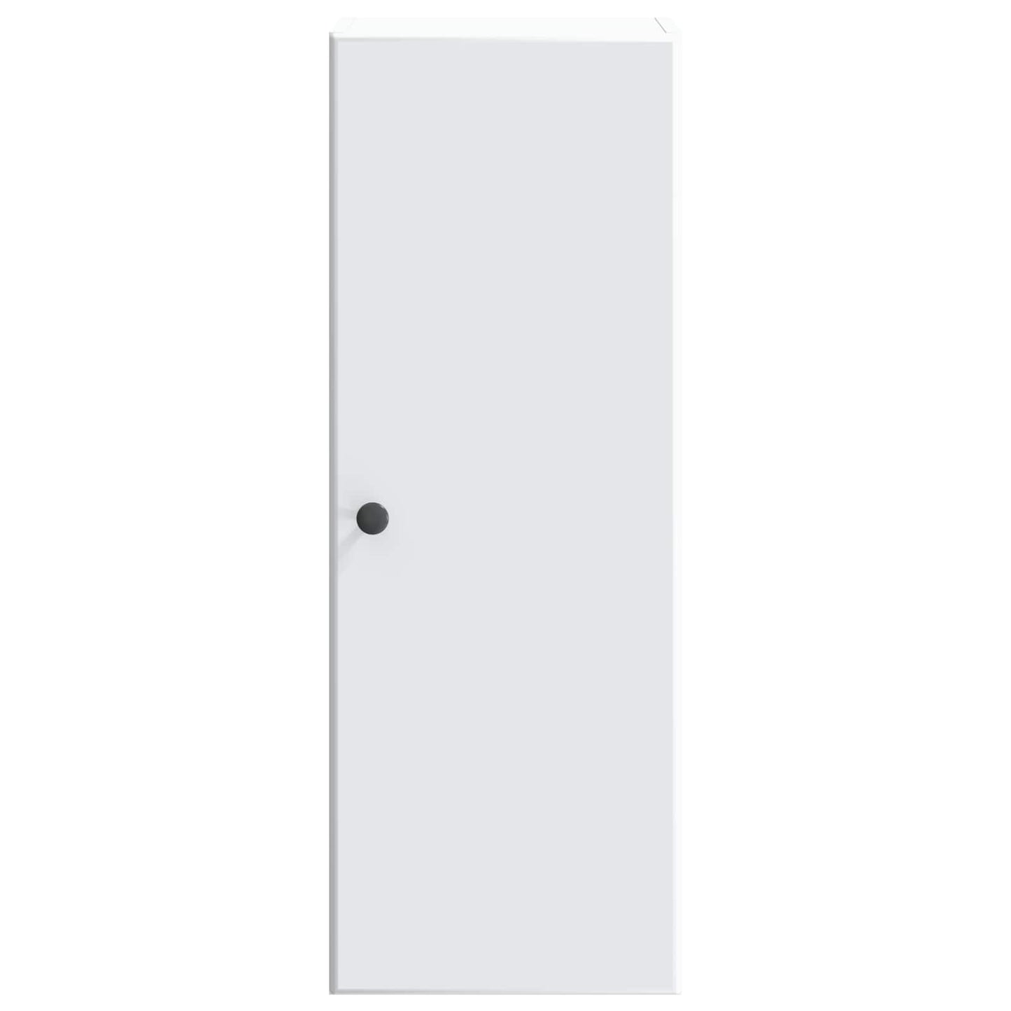 vidaXL Wall-Mounted Cabinet White 33 x 34.5 x 90 cm Engineered Wood 4