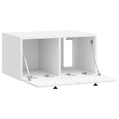 vidaXL Wall-Mounted TV Cabinet 59.5 x 41 x 30 cm High Gloss White 5
