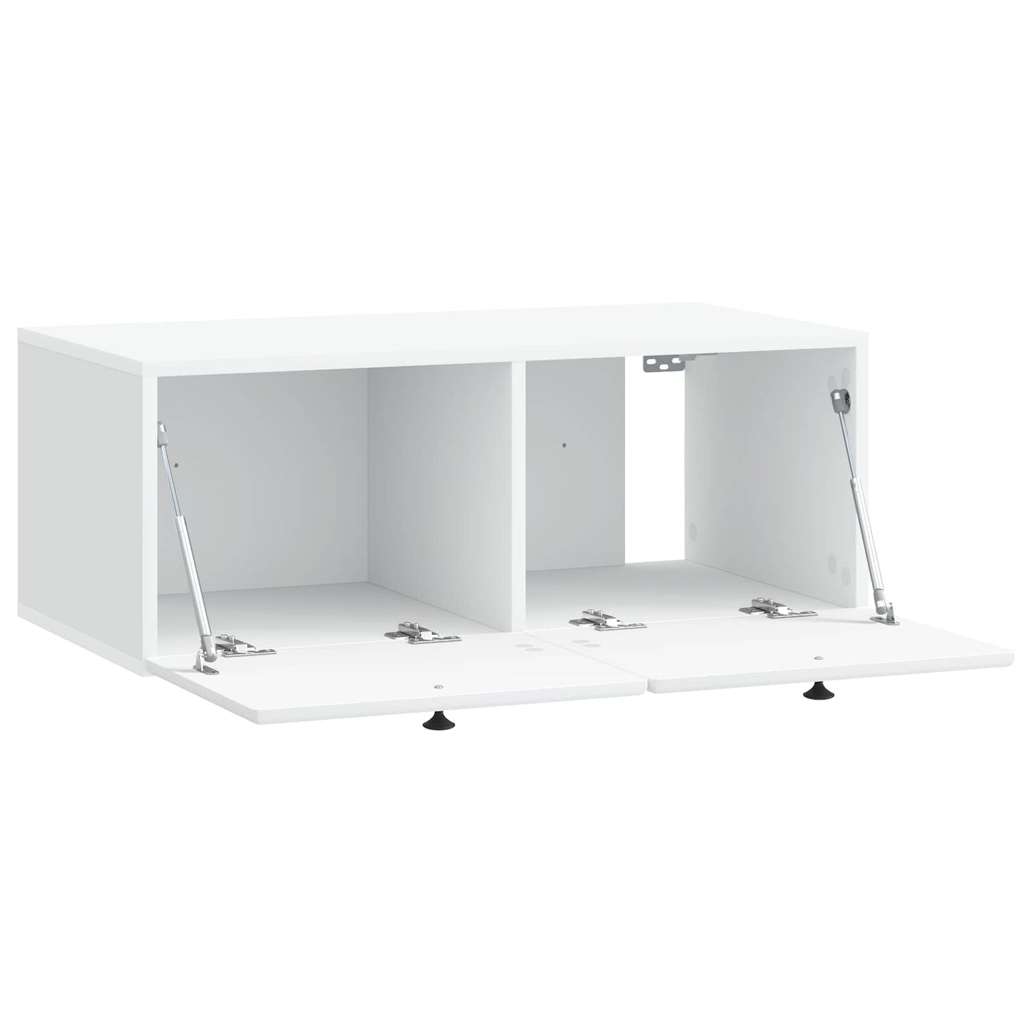 vidaXL Wall-Mounted TV Cabinet 78.5 x 41 x 30 cm White Engineered Wood 5