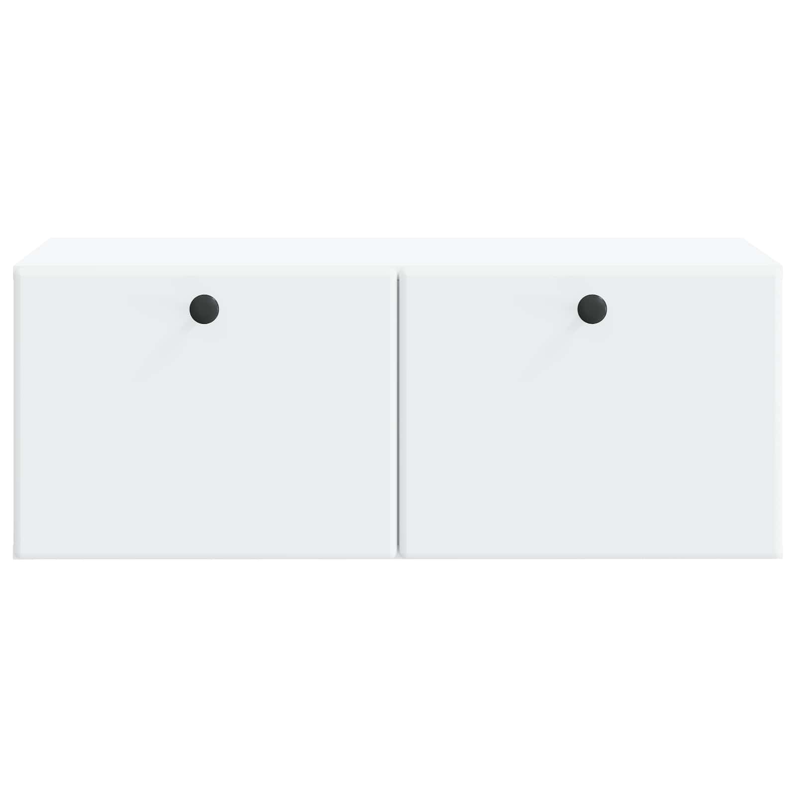 vidaXL Wall-Mounted TV Cabinet 78.5 x 41 x 30 cm White Engineered Wood 6