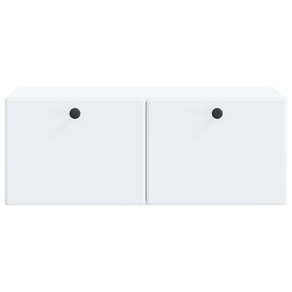 vidaXL Wall-Mounted TV Cabinet 78.5 x 41 x 30 cm White Engineered Wood 6