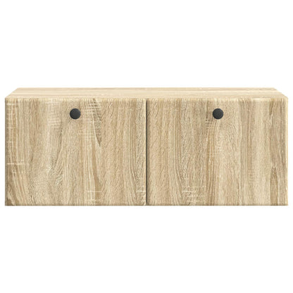 vidaXL Wall-Mounted TV Cabinet 78.5 x 41 x 30 cm Sonoma Oak 6