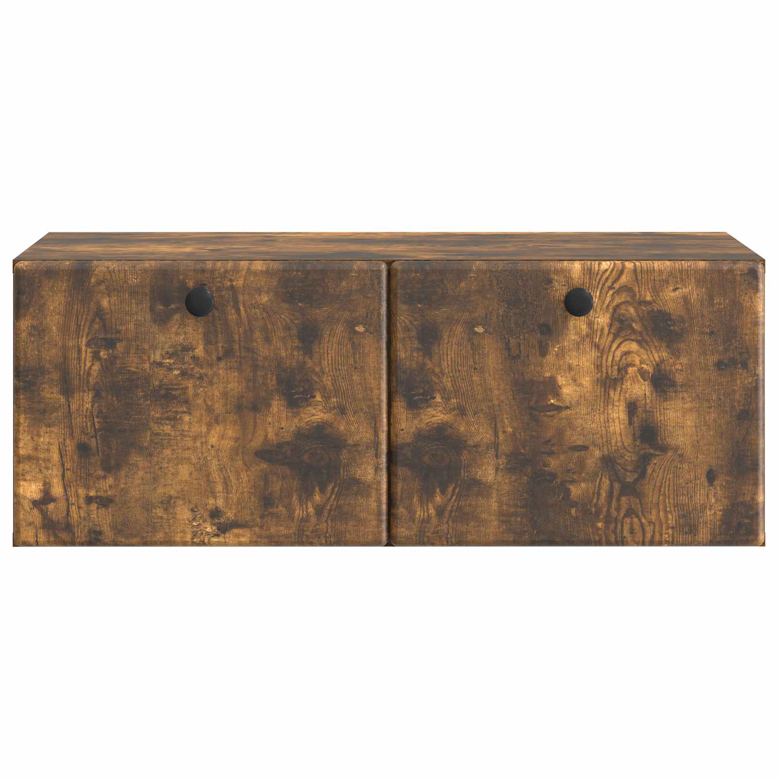 vidaXL Wall-Mounted TV Cabinet 78.5 x 41 x 30 cm Smoked Oak 6