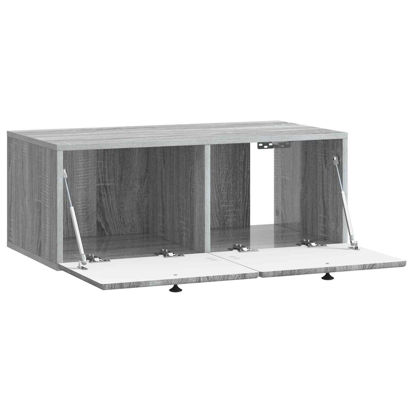 vidaXL Wall-Mounted TV Cabinet 78.5 x 41 x 30 cm Grey Sonoma 5
