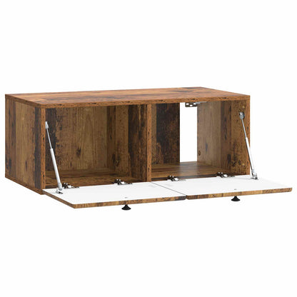 vidaXL Wall-Mounted TV Cabinet 78.5 x 41 x 30 cm Old Wood 5