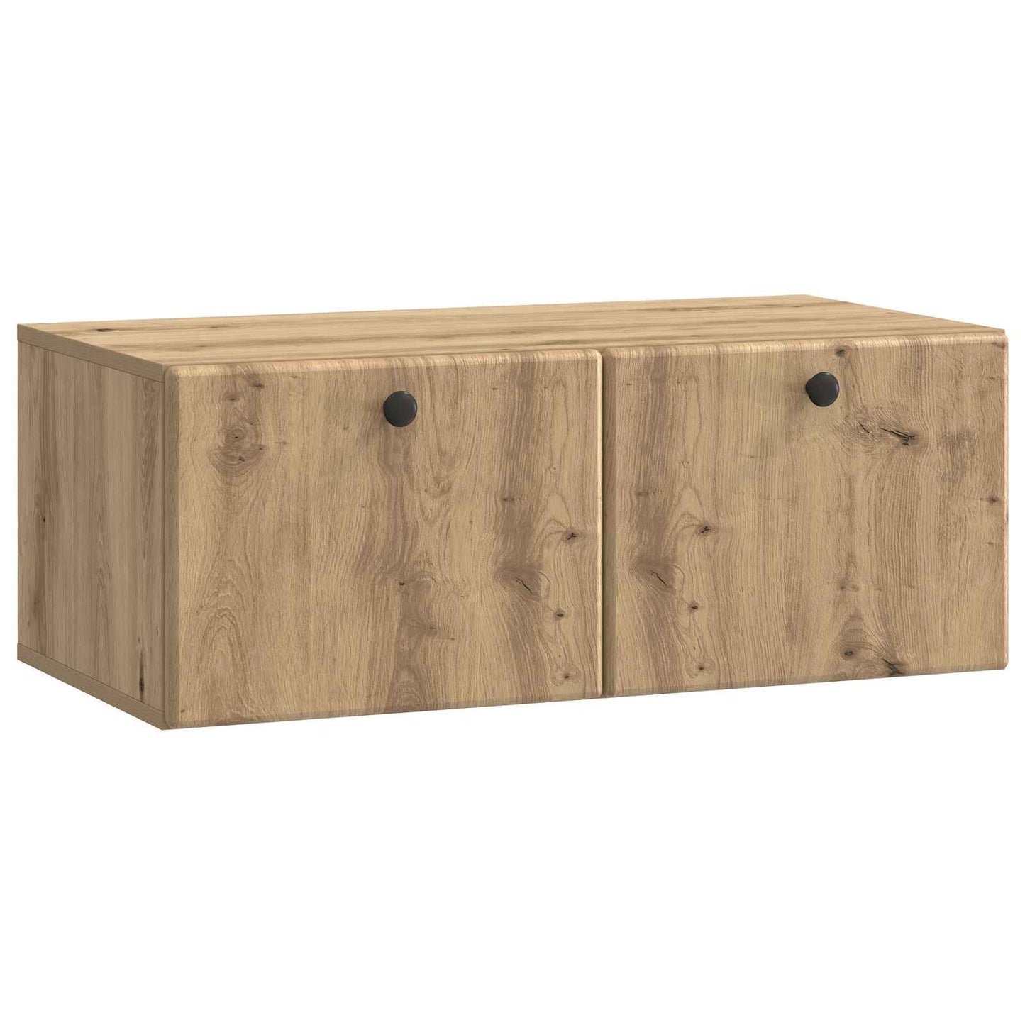 vidaXL Wall-Mounted TV Cabinet 78.5 x 41 x 30 cm Artisan Oak 2