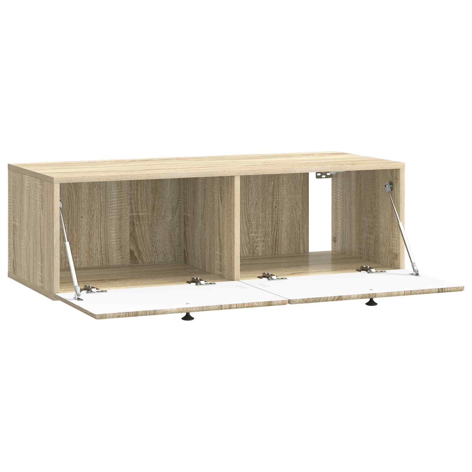 vidaXL Wall-Mounted TV Cabinet 98 x 41 x 30 cm Sonoma Oak 5