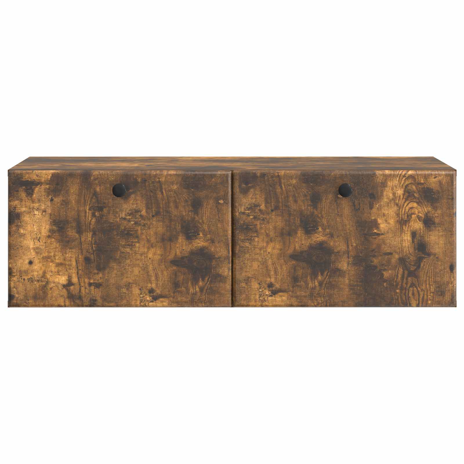 vidaXL Wall-Mounted TV Cabinet 98 x 41 x 30 cm Smoked Oak 6