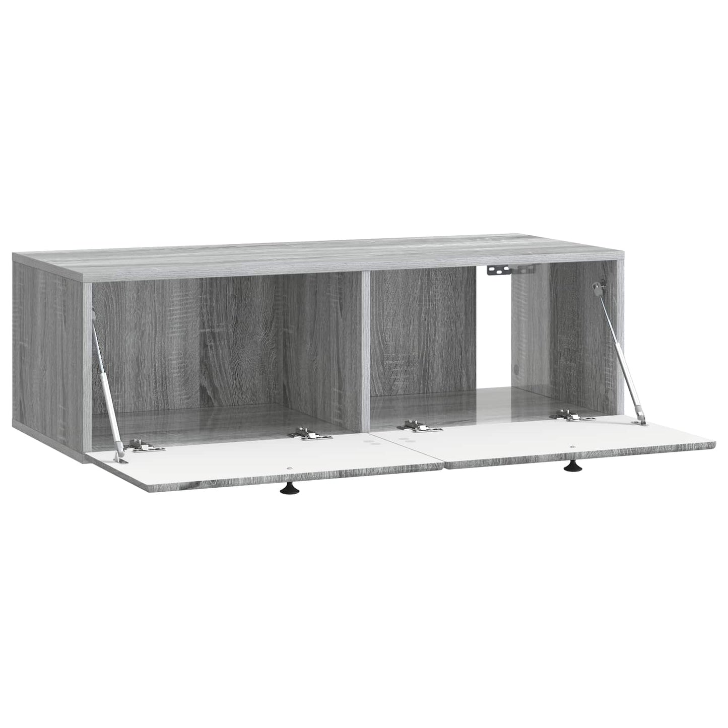 vidaXL Wall-Mounted TV Cabinet 98 x 41 x 30 cm Grey Sonoma 5