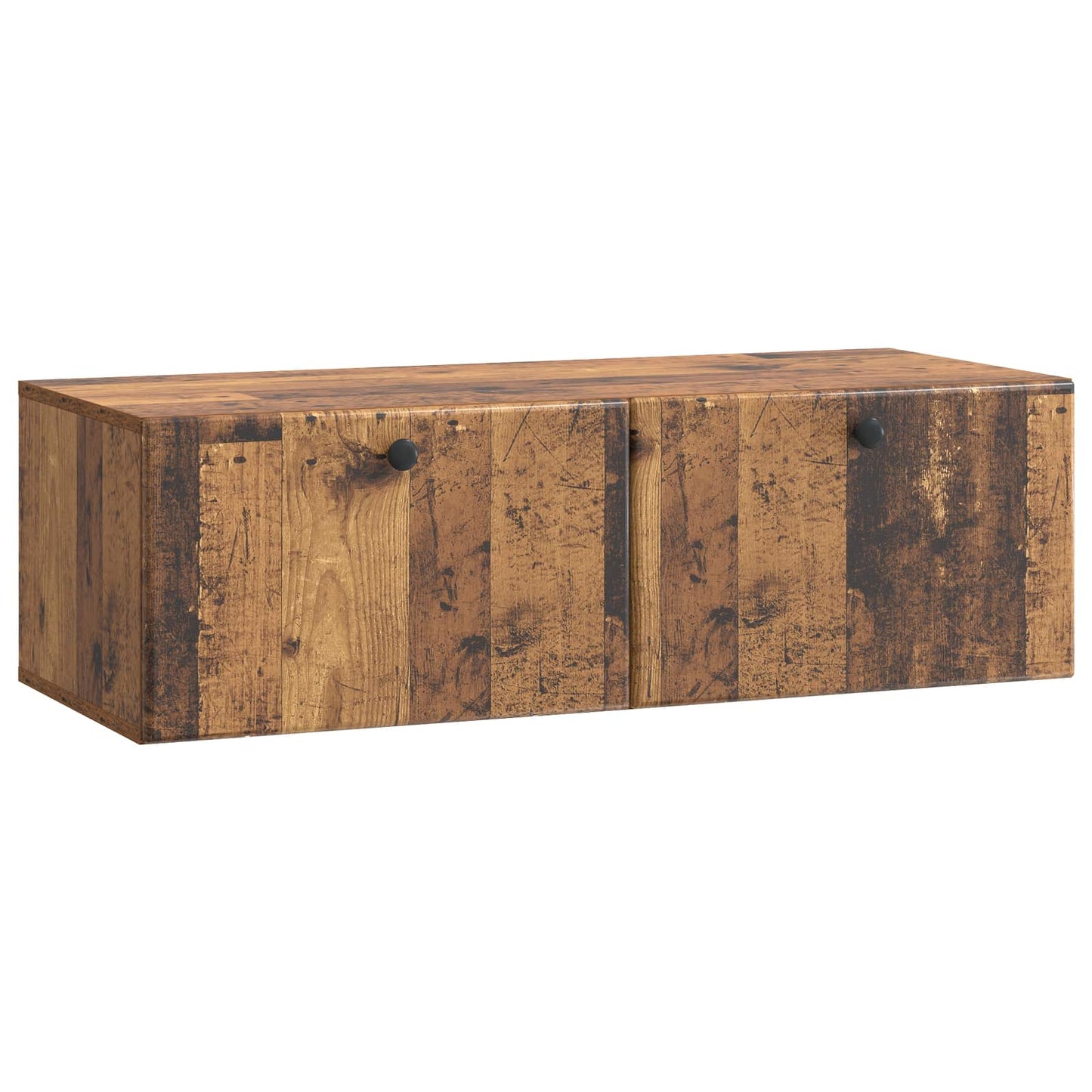 vidaXL Wall-Mounted TV Cabinet 98 x 41 x 30 cm Old Wood 2