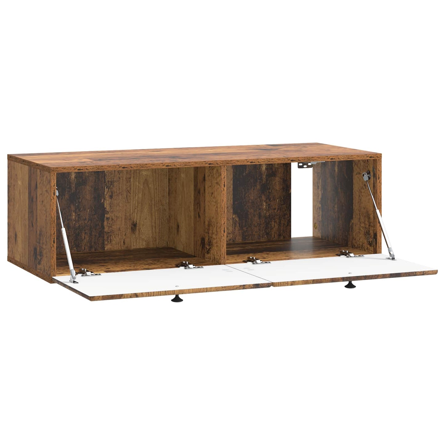 vidaXL Wall-Mounted TV Cabinet 98 x 41 x 30 cm Old Wood 5