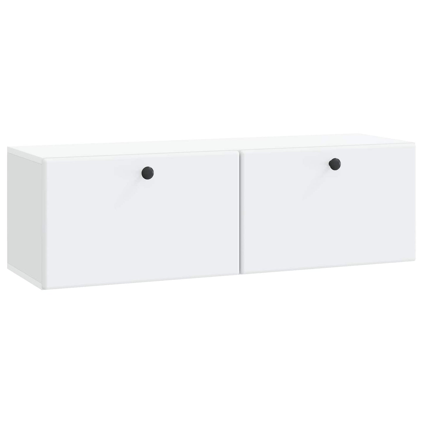 vidaXL Wall-Mounted TV Cabinet 98 x 31 x 30 cm White Engineered Wood 2