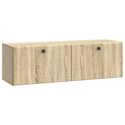 vidaXL Wall-Mounted TV Cabinet 98 x 31 x 30 cm Sonoma Oak 2