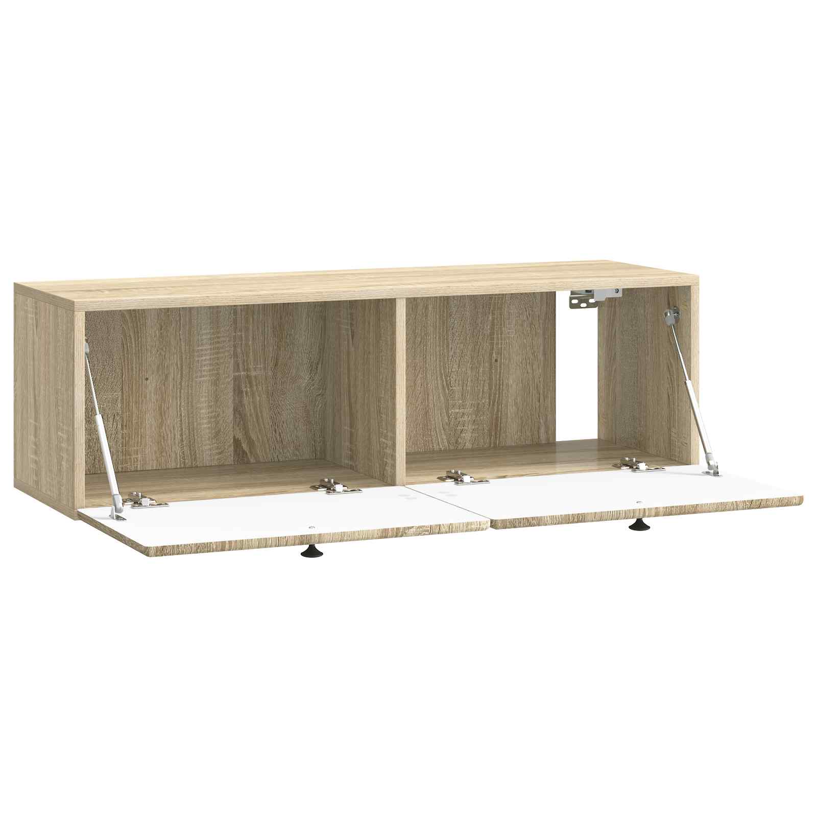 vidaXL Wall-Mounted TV Cabinet 98 x 31 x 30 cm Sonoma Oak 5