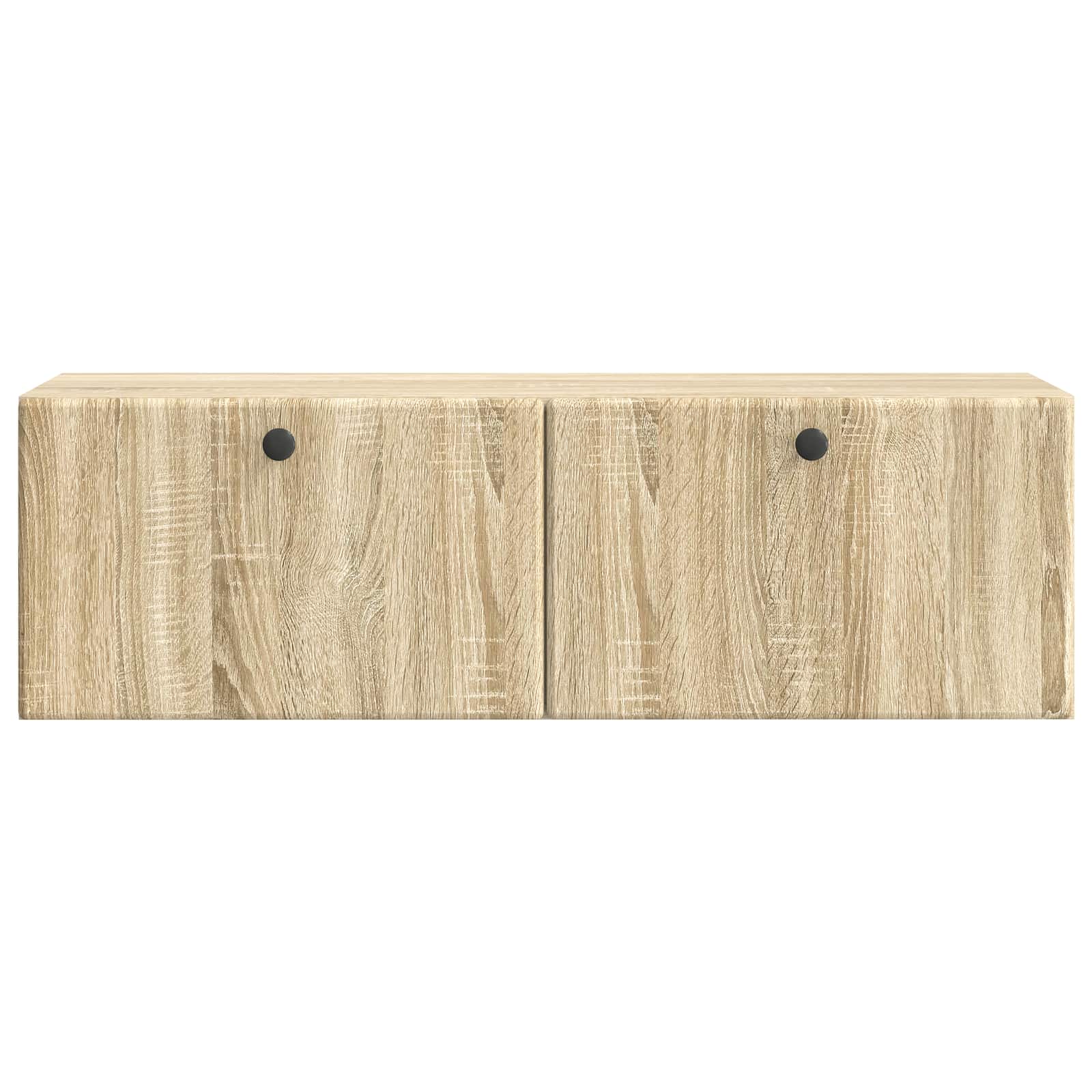 vidaXL Wall-Mounted TV Cabinet 98 x 31 x 30 cm Sonoma Oak 6