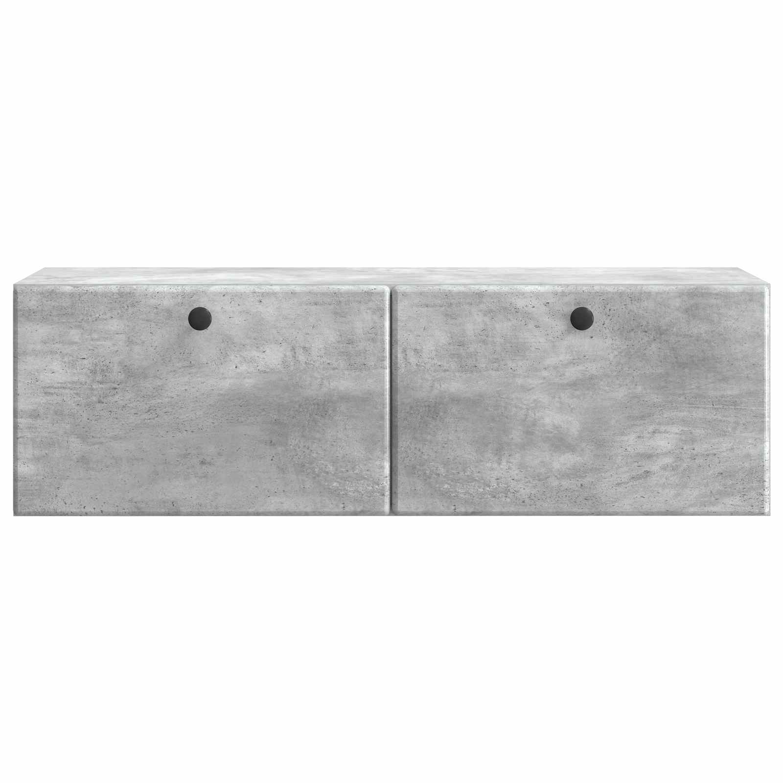 vidaXL Wall-Mounted TV Cabinet 98 x 31 x 30 cm Concrete Grey 6