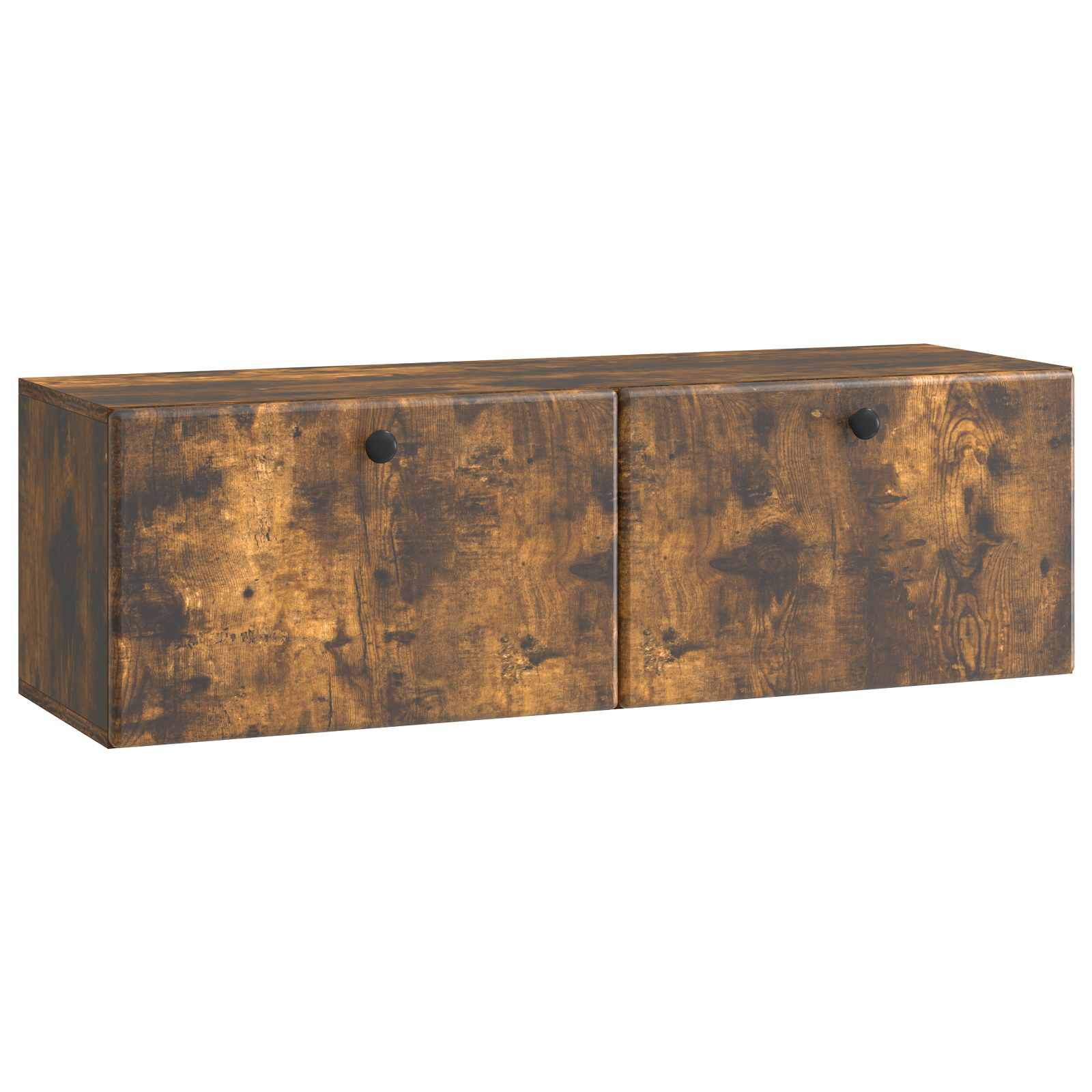 vidaXL Wall-Mounted TV Cabinet 98 x 31 x 30 cm Smoked Oak 2