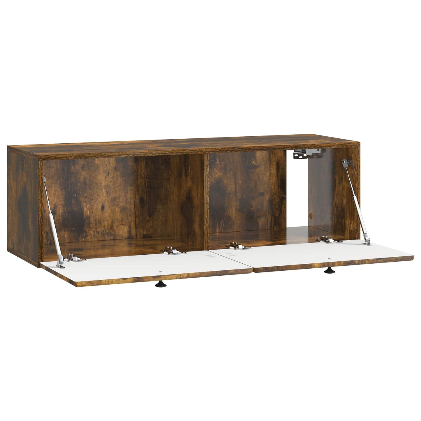 vidaXL Wall-Mounted TV Cabinet 98 x 31 x 30 cm Smoked Oak 5
