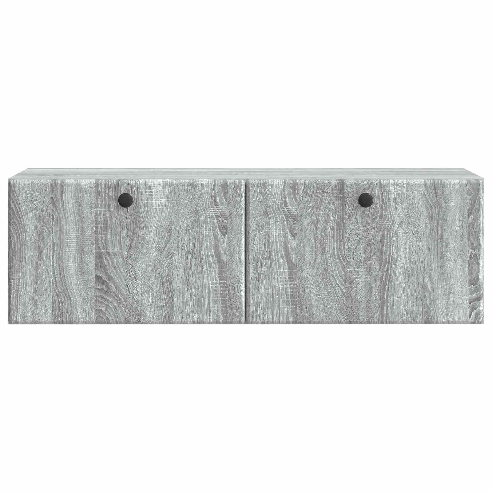 vidaXL Wall-Mounted TV Cabinet 98 x 31 x 30 cm Grey Sonoma 6