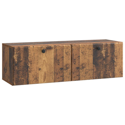 vidaXL Wall-Mounted TV Cabinet 98 x 31 x 30 cm Old Wood 2