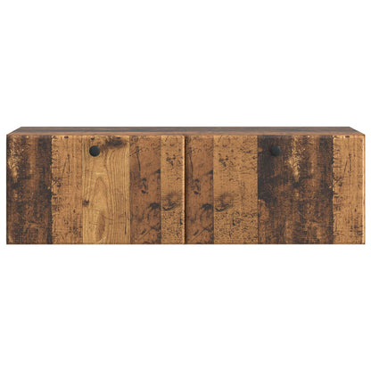 vidaXL Wall-Mounted TV Cabinet 98 x 31 x 30 cm Old Wood 6