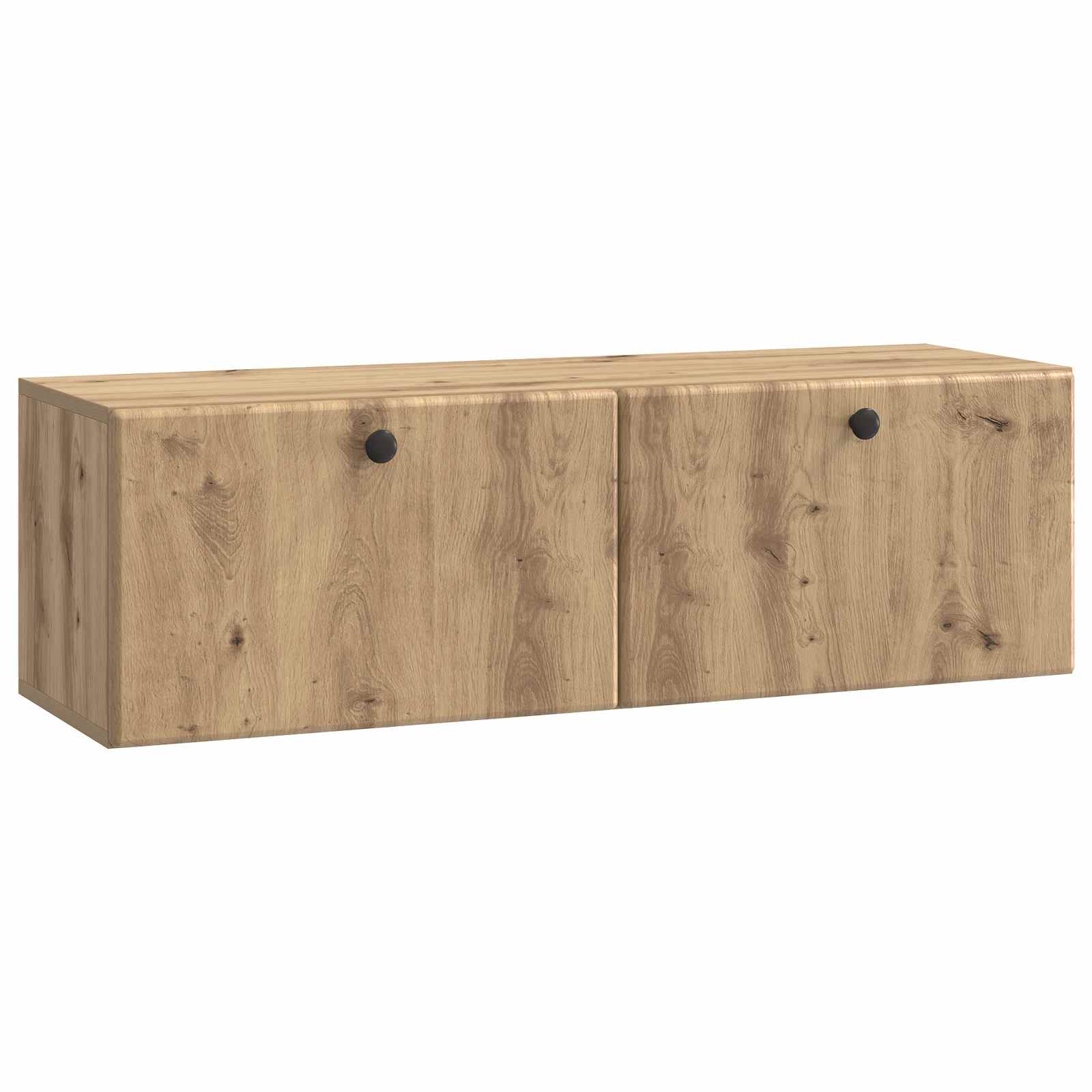 vidaXL Wall-Mounted TV Cabinet 98 x 31 x 30 cm Artisan Oak 2