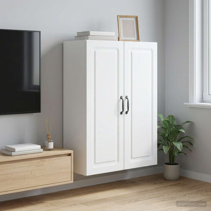 vidaXL Wall-Mounted Cabinet Engineered Wood Depth 34.5 cm