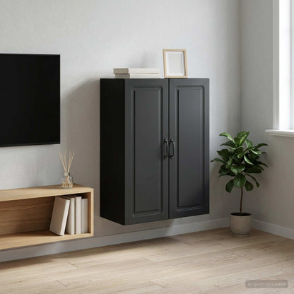 vidaXL Wall-Mounted Cabinet Engineered Wood Depth 34.5 cm