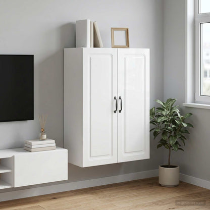vidaXL Wall-Mounted Cabinet Engineered Wood Depth 34.5 cm