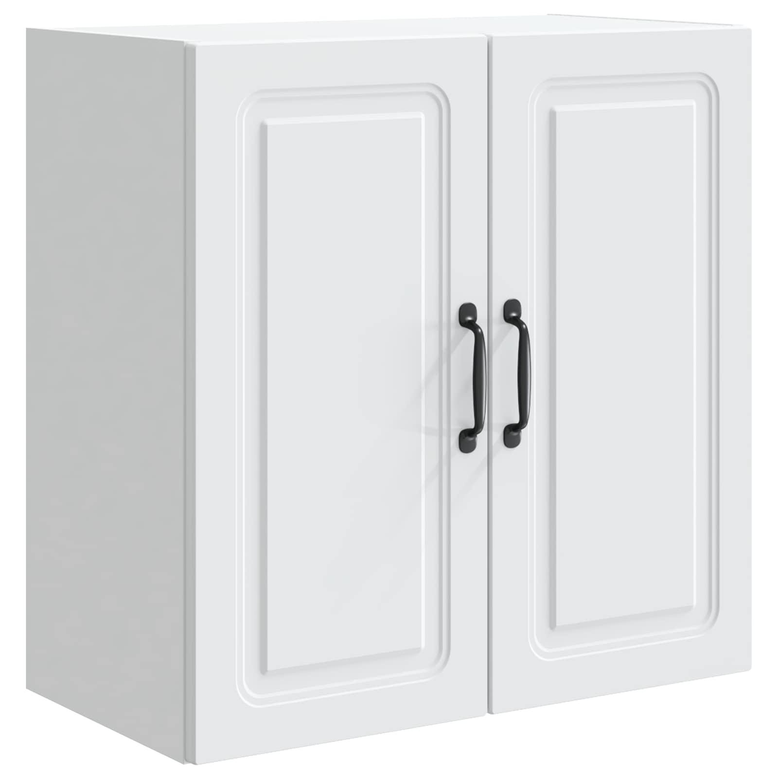 vidaXL Wall-Mounted Cabinet 59 x 31 x 60 cm Engineered Wood White 2