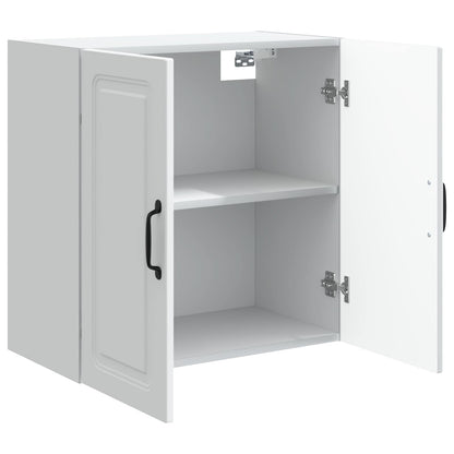 vidaXL Wall-Mounted Cabinet 59 x 31 x 60 cm Engineered Wood White 3