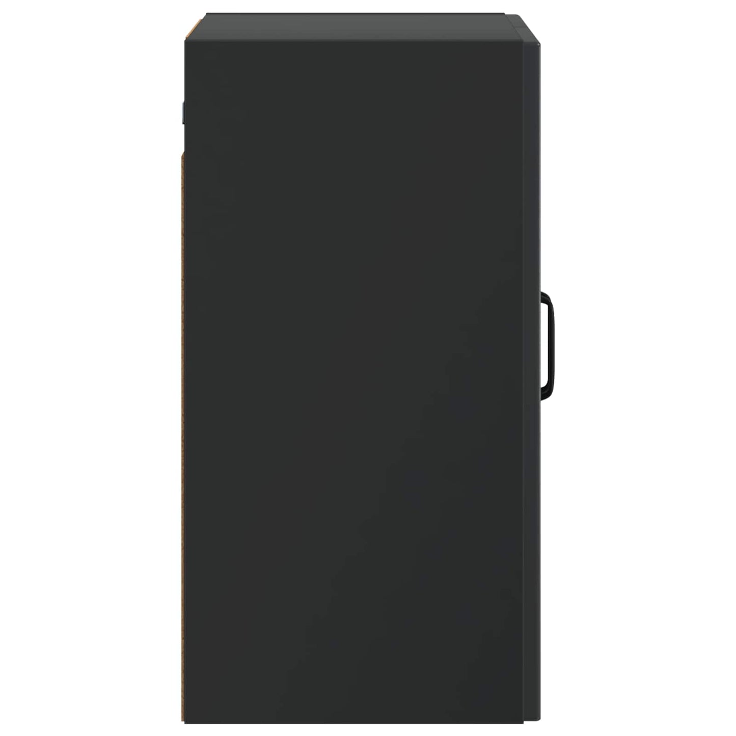 vidaXL Wall-Mounted Cabinet 59 x 31 x 60 cm Engineered Wood Black 5