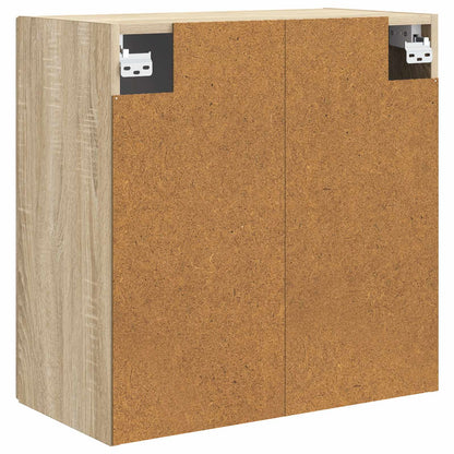 vidaXL Wall-Mounted Cabinet 59 x 31 x 60 cm Engineered Wood Sonoma Oak 6